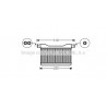 Radiateur de chauffage AVA QUALITY COOLING