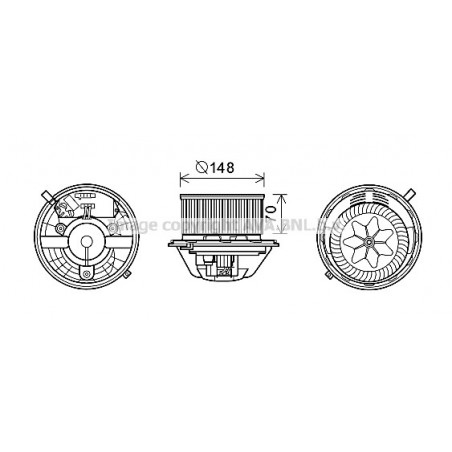 Moteur électrique (pulseur...