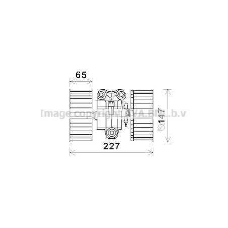 Moteur électrique (pulseur...