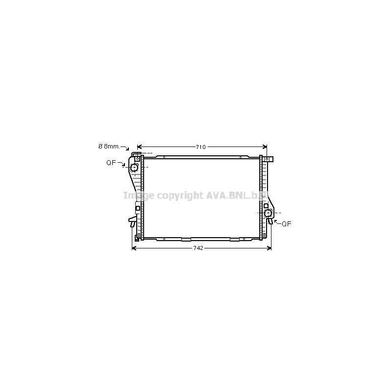 Radiateur AVA QUALITY COOLING