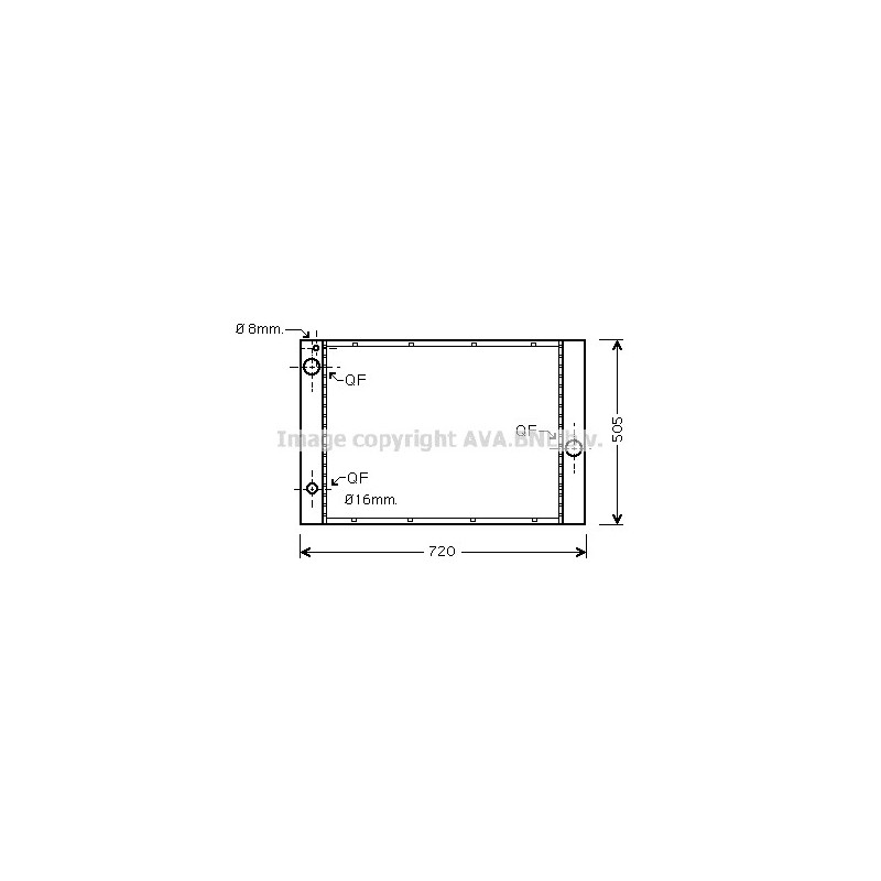 Radiateur AVA QUALITY COOLING