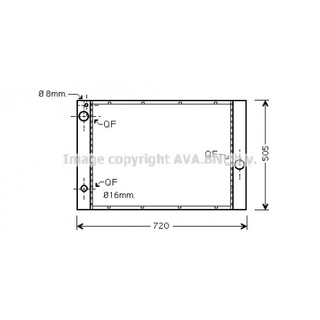 Radiateur AVA QUALITY COOLING