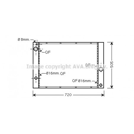 Radiateur AVA QUALITY COOLING