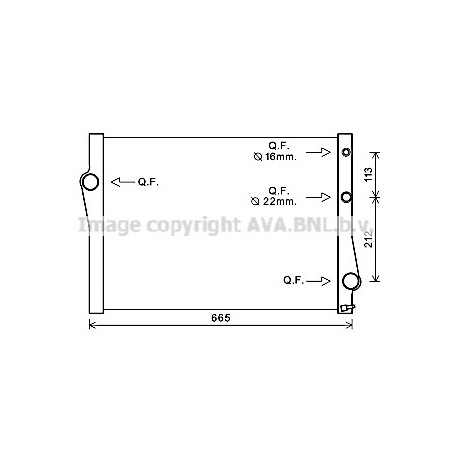 Radiateur AVA QUALITY COOLING