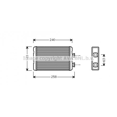 Radiateur de chauffage AVA...
