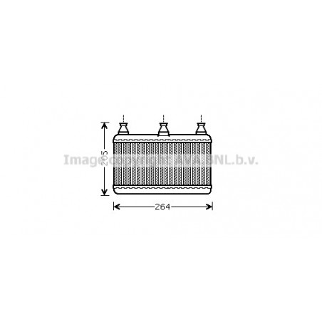 Radiateur de chauffage AVA...