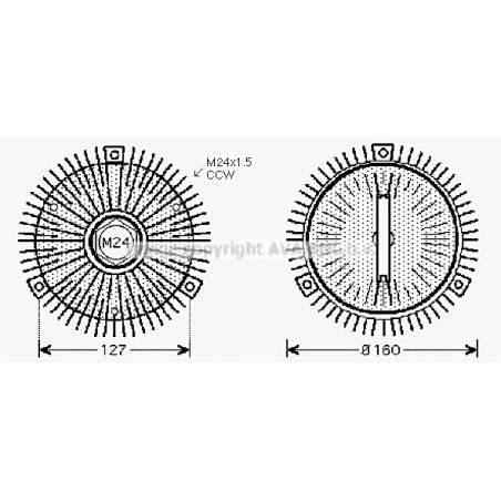 Visco-coupleur AVA QUALITY...