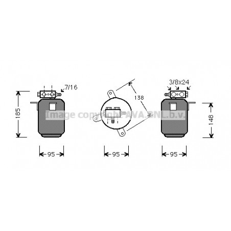 Bouteille déshydratante AVA...