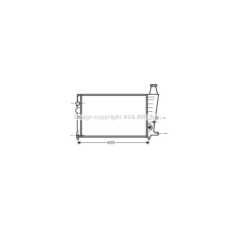 Radiateur AVA QUALITY COOLING