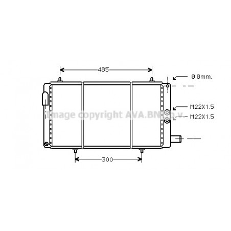 Radiateur AVA QUALITY COOLING