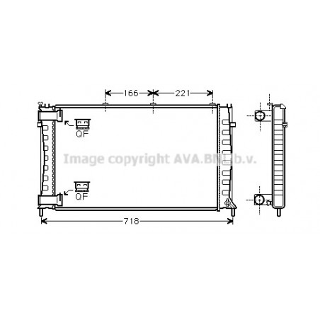 Radiateur AVA QUALITY COOLING