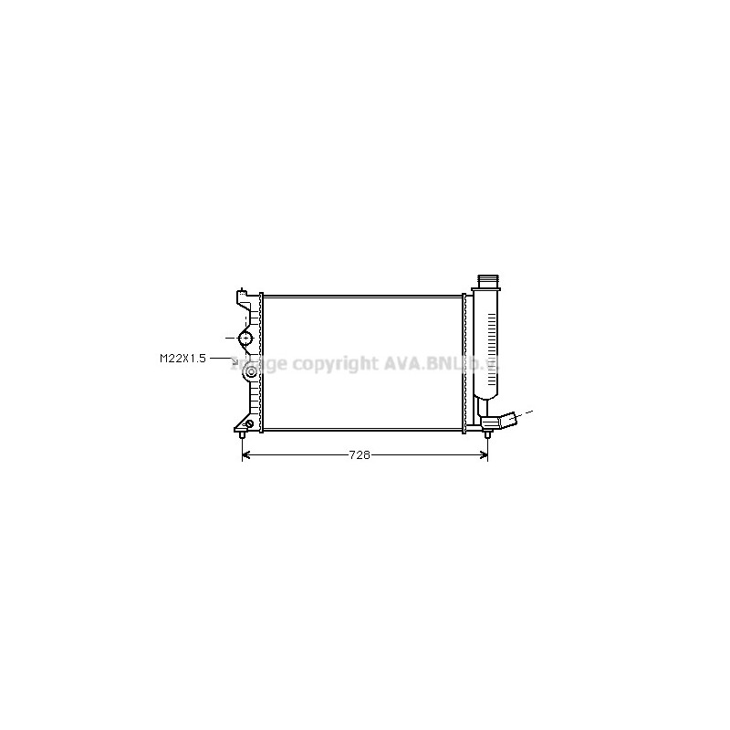 Radiateur AVA QUALITY COOLING