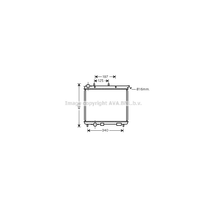 Radiateur AVA QUALITY COOLING