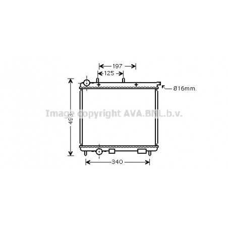 Radiateur AVA QUALITY COOLING