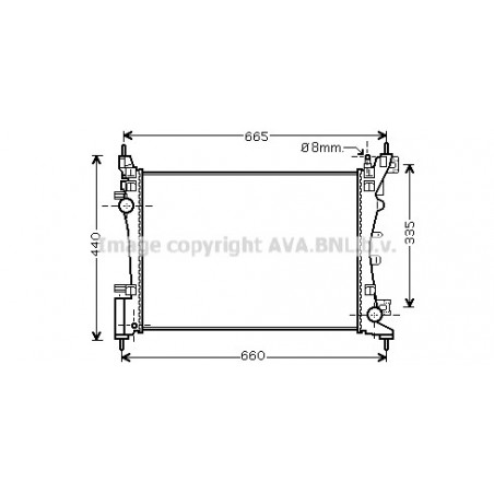 Radiateur AVA QUALITY COOLING