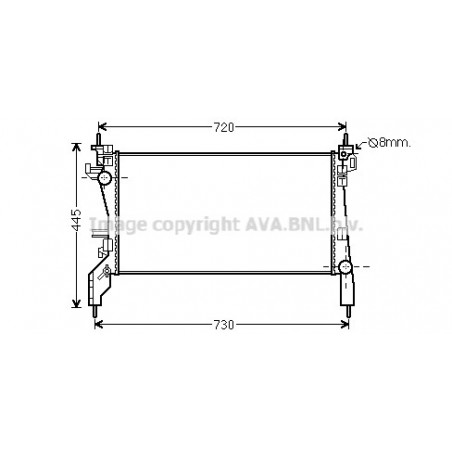 Radiateur AVA QUALITY COOLING