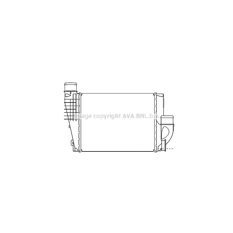 Intercooler (échangeur d'air) AVA QUALITY COOLING