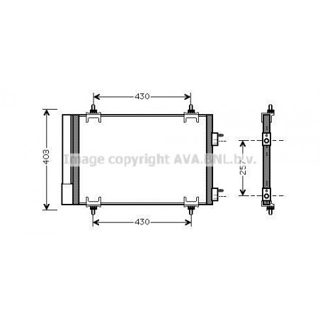 Condenseur de climatisation...