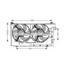 Ventilateur (refroidissement moteur) AVA QUALITY COOLING