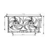 Ventilateur (refroidissement moteur) AVA QUALITY COOLING