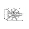 Ventilateur (refroidissement moteur) AVA QUALITY COOLING