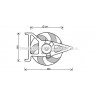 Ventilateur (refroidissement moteur) AVA QUALITY COOLING