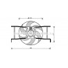 Ventilateur (refroidissement moteur) AVA QUALITY COOLING