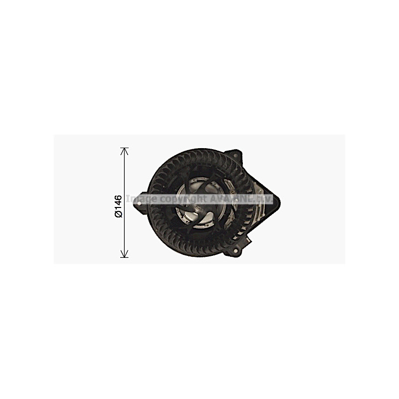 Moteur électrique (pulseur d'air habitacle) AVA QUALITY COOLING