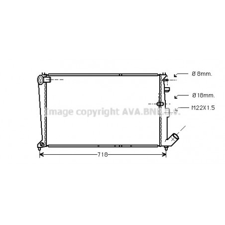 Radiateur AVA QUALITY COOLING