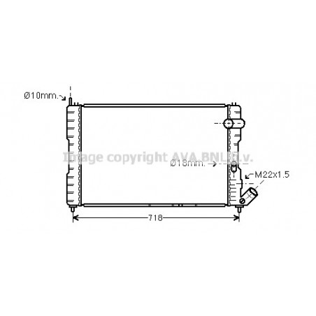 Radiateur AVA QUALITY COOLING