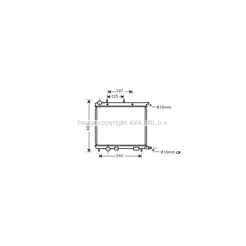 Radiateur AVA QUALITY COOLING