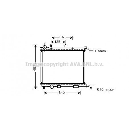 Radiateur AVA QUALITY COOLING