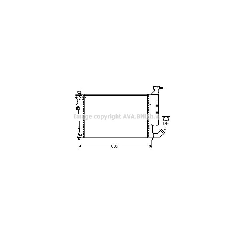 Radiateur AVA QUALITY COOLING