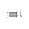 Radiateur de chauffage AVA QUALITY COOLING