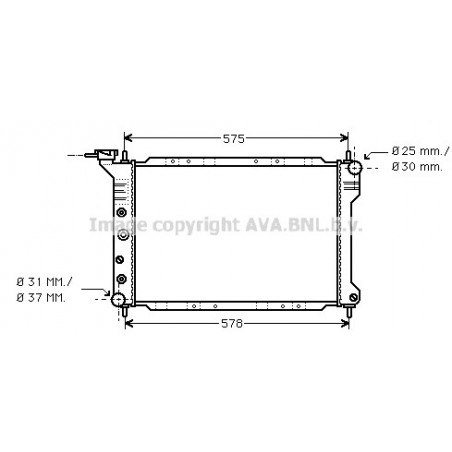 Radiateur AVA QUALITY COOLING