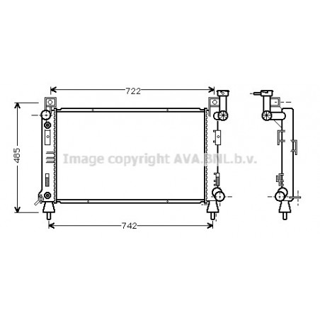 Radiateur AVA QUALITY COOLING