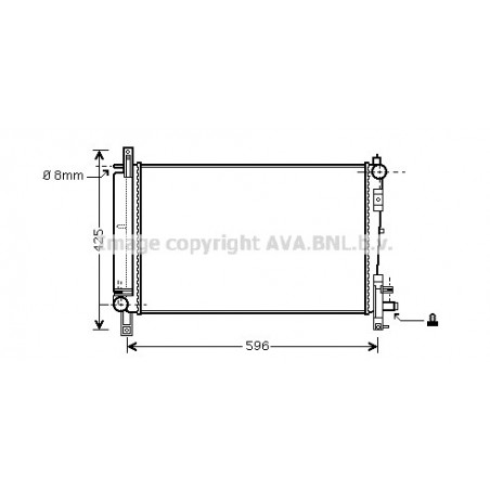 Radiateur AVA QUALITY COOLING