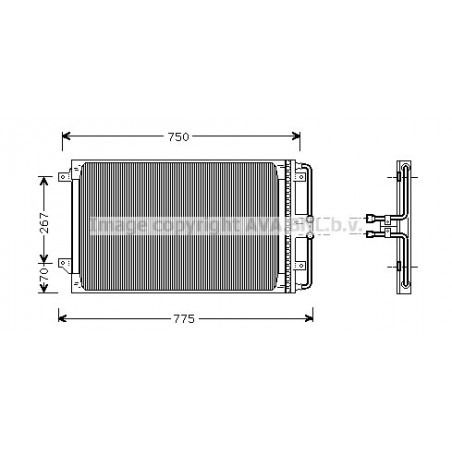 Condenseur de climatisation...