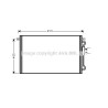 Condenseur de climatisation AVA QUALITY COOLING