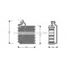 Evaporateur de climatisation AVA QUALITY COOLING