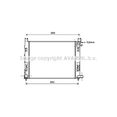Radiateur AVA QUALITY COOLING
