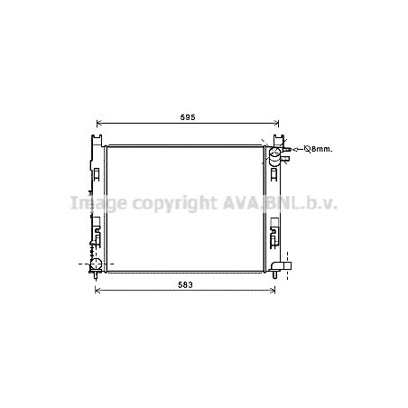 Radiateur AVA QUALITY COOLING