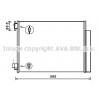Condenseur de climatisation AVA QUALITY COOLING
