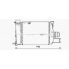 Intercooler (échangeur d'air) AVA QUALITY COOLING
