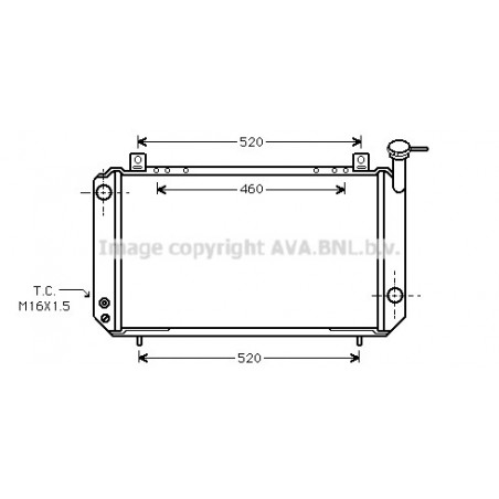Radiateur AVA QUALITY COOLING