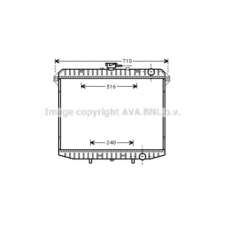 Radiateur AVA QUALITY COOLING