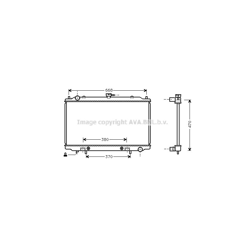 Radiateur AVA QUALITY COOLING
