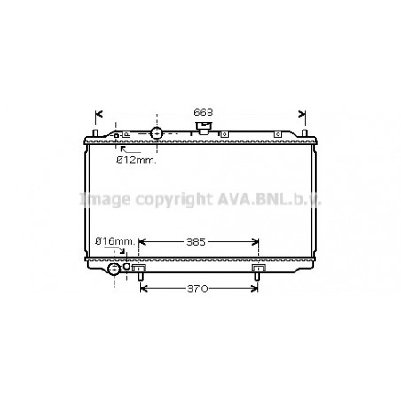 Radiateur AVA QUALITY COOLING