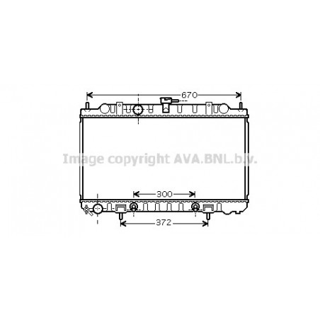 Radiateur AVA QUALITY COOLING