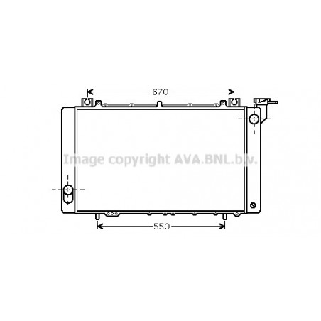 Radiateur AVA QUALITY COOLING